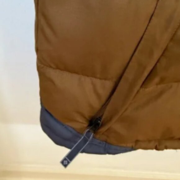 Columbia Men’s Down Vest • L • Camel & Grey - Picture 4 of 8